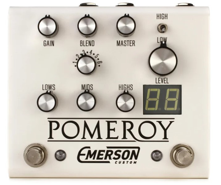 Pedal EMERSON Custom Pomeroy, White