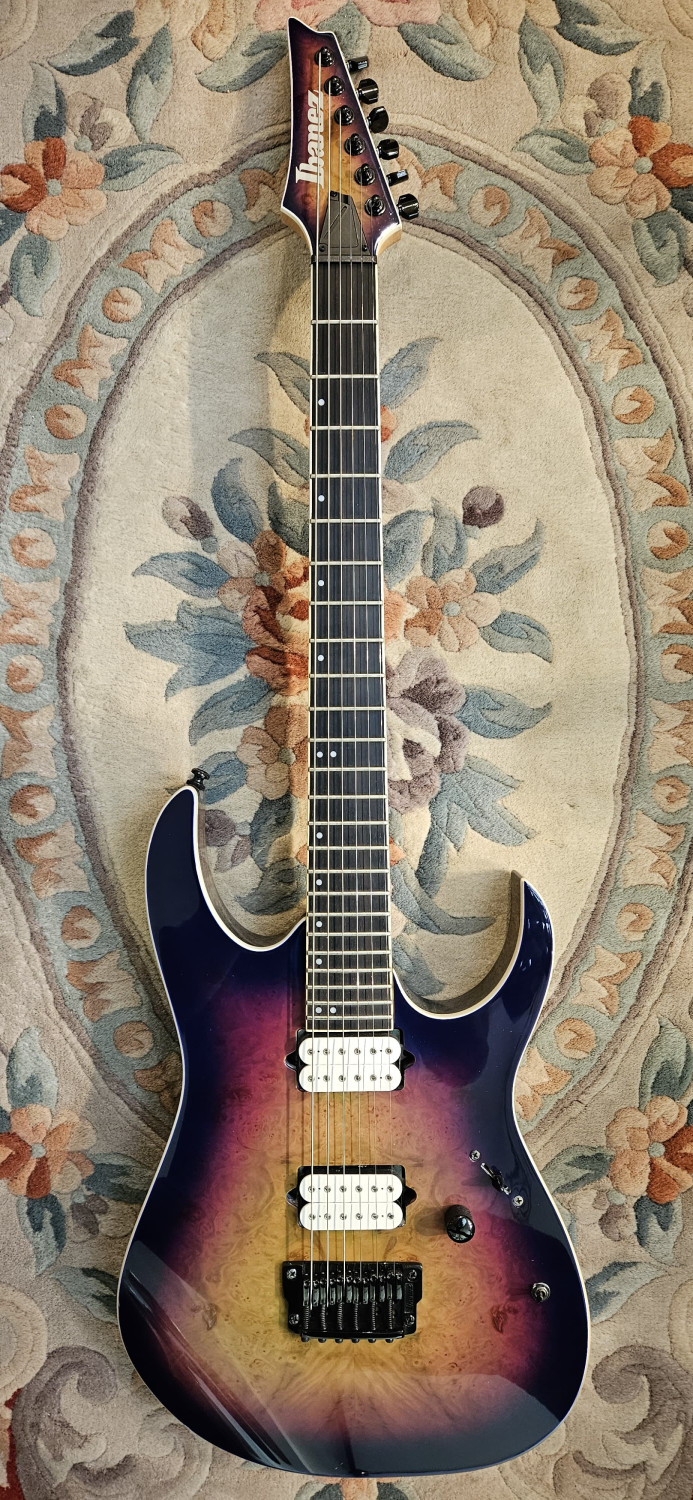 IBANEZ Iron Label RGIX6FDLB - Northern Lights Burst