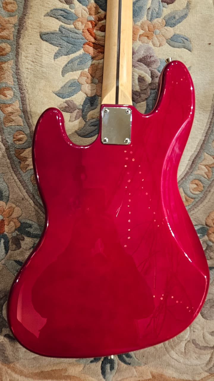 SQUIER California Series Jazz Bass Red