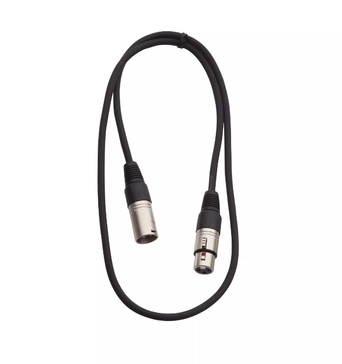 Cable de micrófono ROCKCABLE - 1m, RC30301 D7 Black