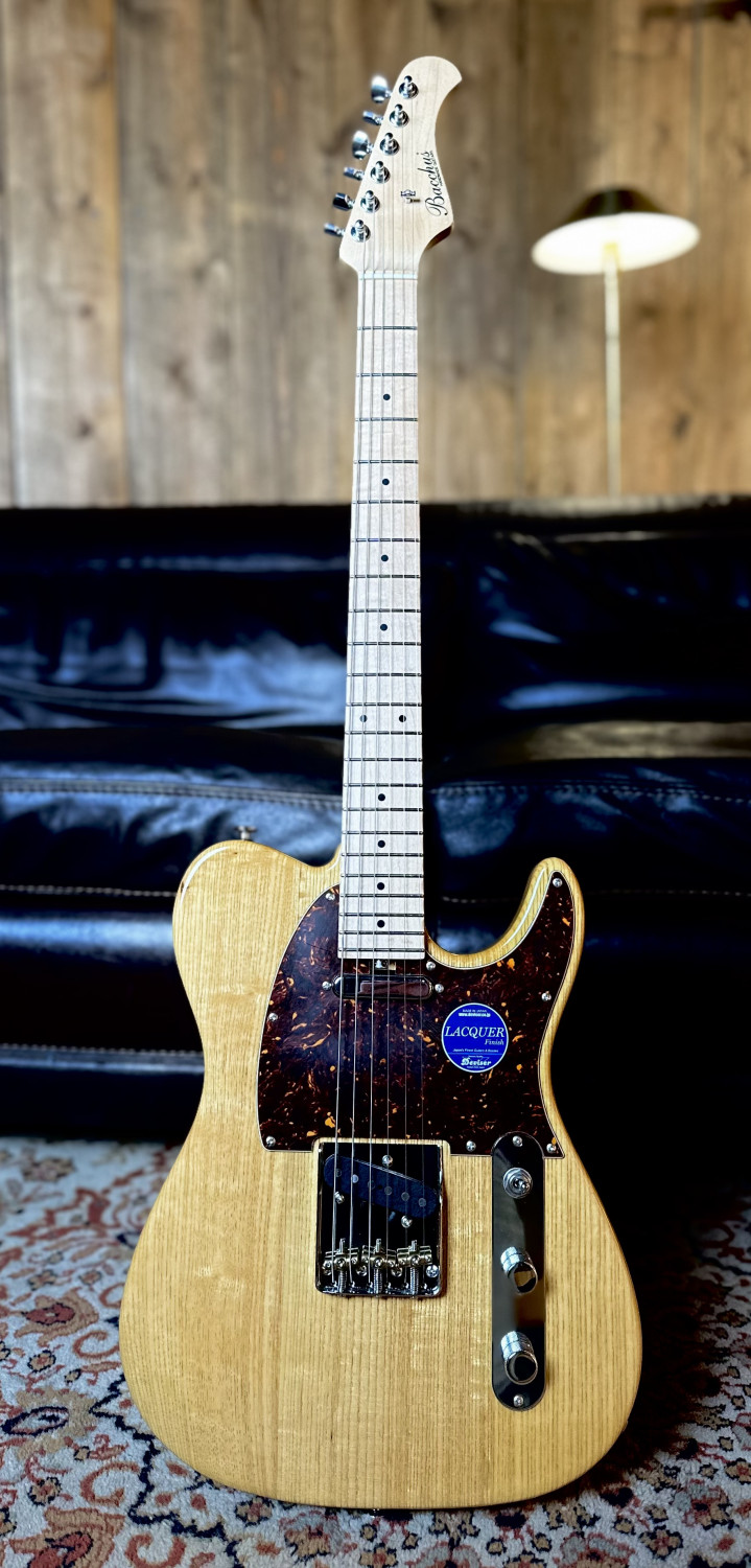 Guitare électrique BACCHUS Handmade Series Standard Tele Natural