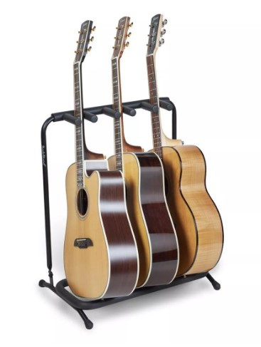 Support ROCKSTAND 3un. Guitares classiques ou guitares/basses acoustiques RS20870 B/1
