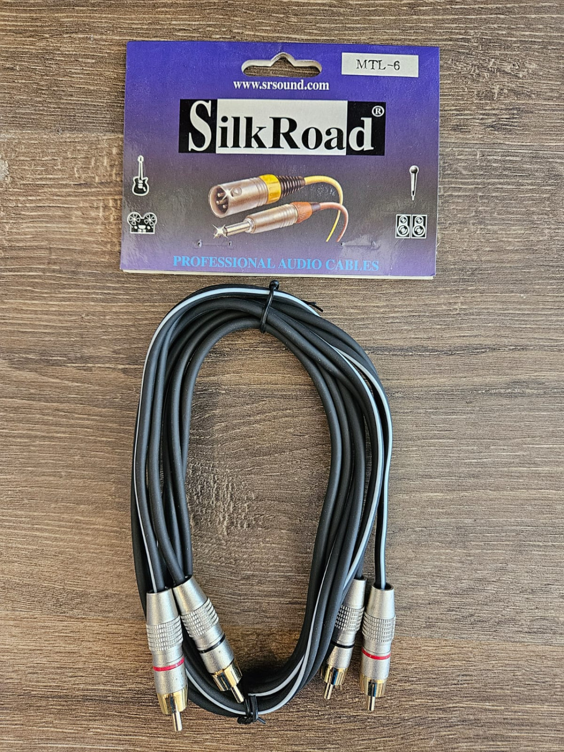 Cable SILKROAD RCA/RCA 2m