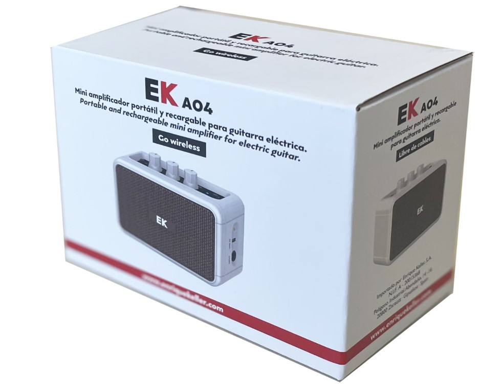 Amplificador EK Recargable con bluetooth