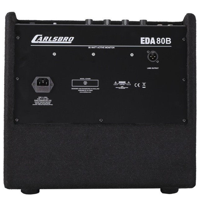 Amplificador de batería CARLSBRO 80W bluetooth EDA 80B