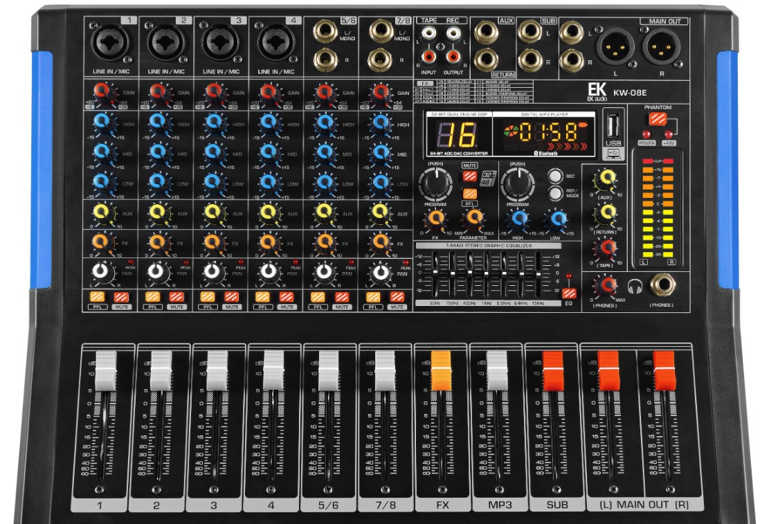 EK AUDIO KW08E