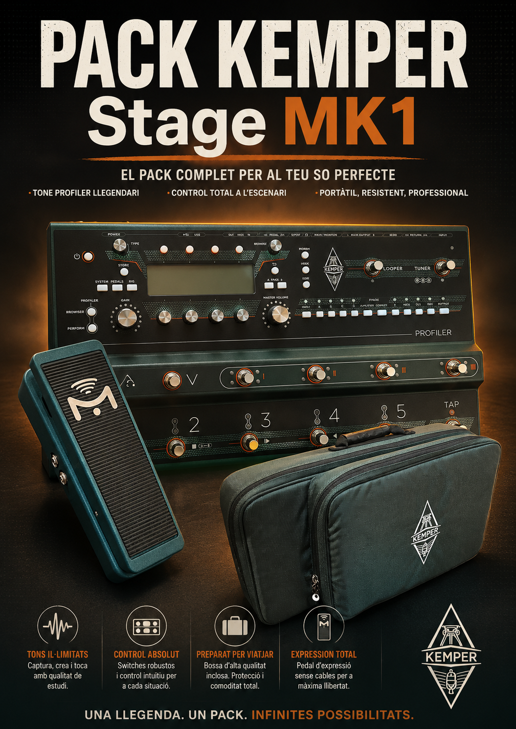 PACK KEMPER Stage MK1 - Segona Mà