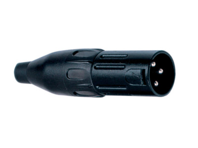 Conector XLR 3 contactos macho MCA 008