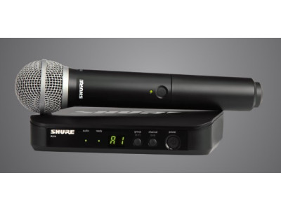 Micrófono SHURE BLX24/PG58 Inalámbrico