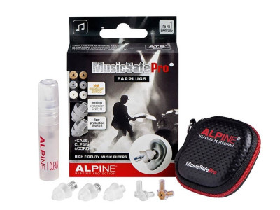 Tapones oidos ALPINE Musicsafepro Transparentes