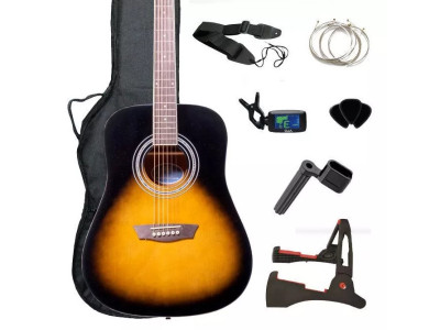 Pack guitarra acústica GWL George Washburn Limited