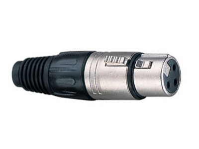 Conector XLR 3 contactos hembra MCA 001