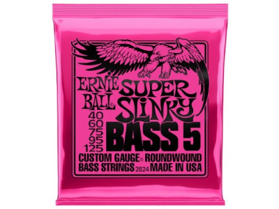 Cordes ERNIE BALL Super Slinky 5 cordes Basse Electrique