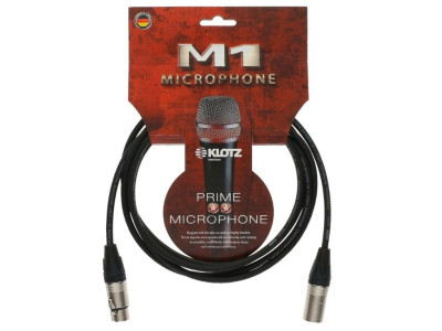 KLOTZ Microphone Cable M1 5m, XLR Neutrik