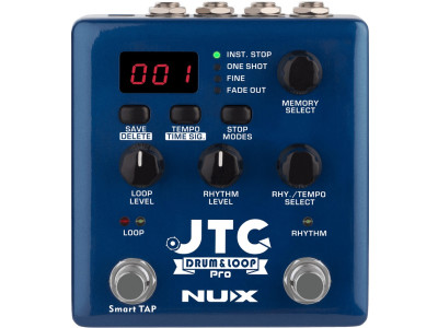 Pedal Looper NUX - MNU JTC-DRUMLOOP-PRO