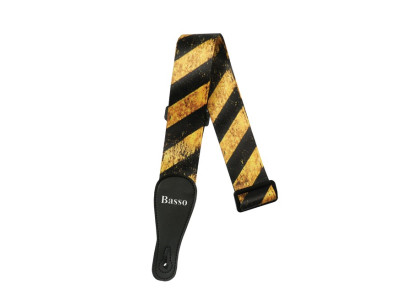 Correa BASSO negro / amarillo