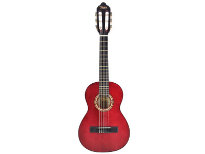 Guitarra Clásica VALENCIA VC202TWR Roja Tamaño 1/2