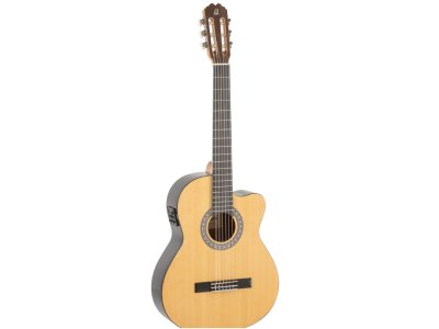 Guitare électro-classique ADMIRA SARA 4/4 à pan coupé, Série Brilliant Starter