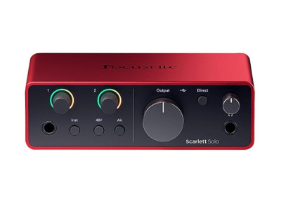 Interface FOCUSRITE Scarlett Solo 4th gen