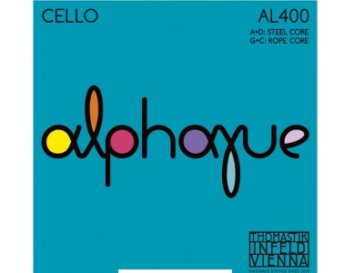 Cordes pour violoncelle THOMASTIK Alphayue AL400