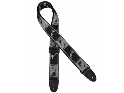 Sangle FENDER 50mm Monogrammed black/grey/grey