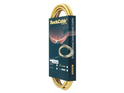 Cable de instrumento ROCKCABLE - 3m, RCL30253 D7/Gold