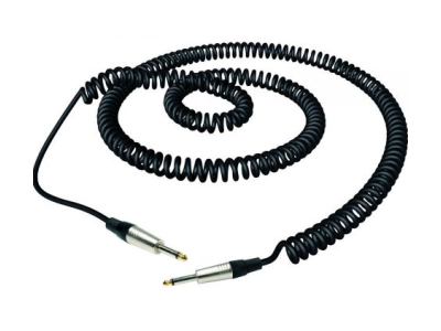 Cable de instrumento ROCKCABLE - 6m Spiral, RC30206D7C Black