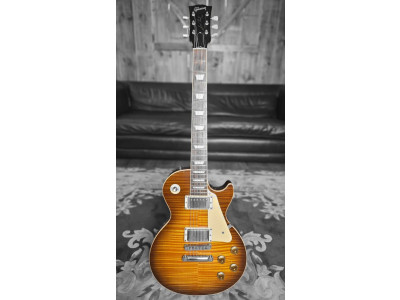 GIBSON 2003 Les Paul Standard Plus Honeyburst aka Premium Plus w/Highly Flamed Maple AAAAA #00093527 - Occasion