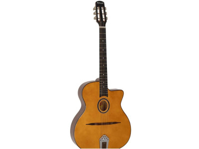 Guitarra Jazz Hot Club RICHWOOD Boca Ovalada