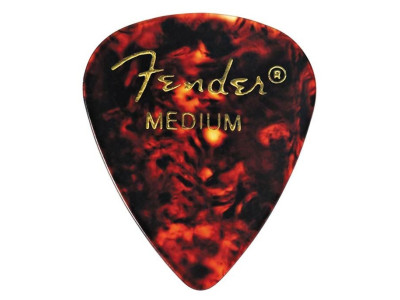 Púas FENDER concha medium 351 12ud