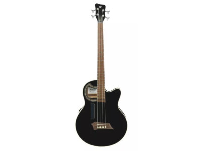 Basse electro-acoustique WARWICK RockBass Alien Deluxe Hybrid Thinline, 4-Cordes – Solid Black Satin