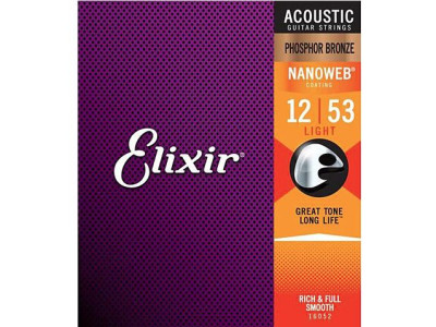 Cordes ELIXIR Nanoweb Light Phosphor Bronze 12-53