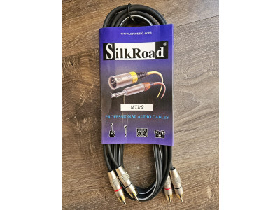 Cable SILKROAD RCA/RCA 3m