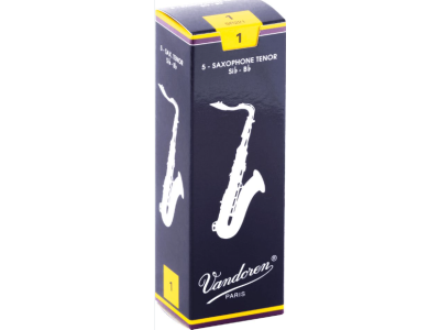 Coffret 5 anches VANDOREN Saxo Tenor 1