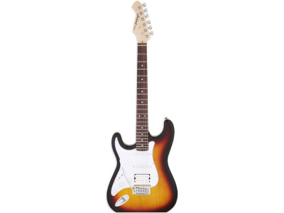 Guitarra Electrica ARIA STG-004-3TS Sunburst ZURDA