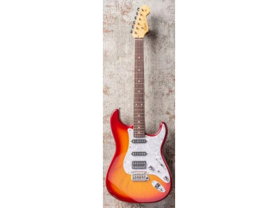Guitarra eléctrica TOKAI Strato AST114 SH HDC Dark Cherry