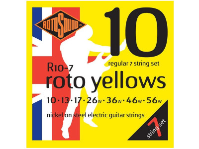 Cuerdas guitarra eléctrica ROTOSOUND R10-7 10-56