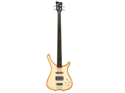 Warwick RockBass Infinity, 4-String, Fretless - Natural Transparent High Polish