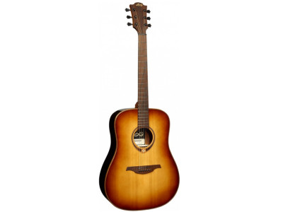 Guitare acoustique LAG Dreadnought Brown Shad - T118D-BRS