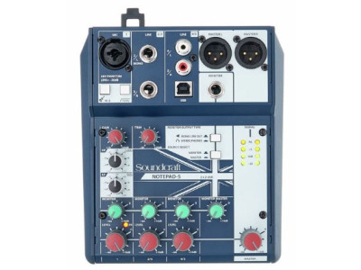 Mesa de Mezcla SOUNDCRAFT Notepad-5