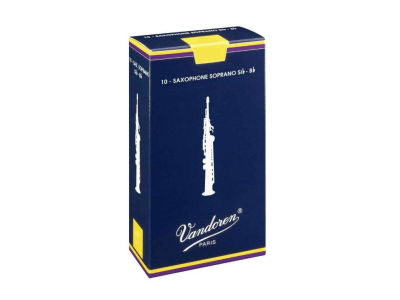 Coffret 10 anches VANDOREN Saxophone soprano 3 1/2