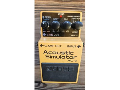 BOSS AC-3 Acoustic Simulator #AV33746 - Segona Mà