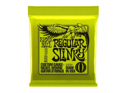 Cordes guitare électrique Ernie Ball 2221 Regular Slinky 10-46
