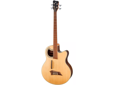 Basse electro-acoustique WARWICK Alien Deluxe 4 cordes Natural