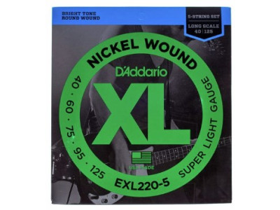 Cordes D'ADDARIO EXL220-5 pour Basse Electrique