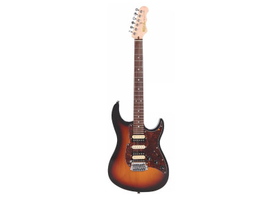 Guitarra eléctrica FRET KING Super-Matic HSH (RW) - sunburst