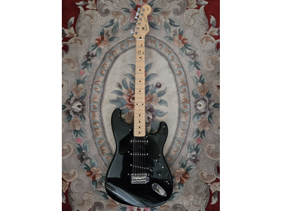 Guitarra eléctrica SQUIER Silver Series Japan 1993 Strat Black #O017607 - Segunda Mano