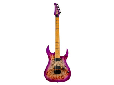 Guitare électrique Spira S450-TPP Violet transparent