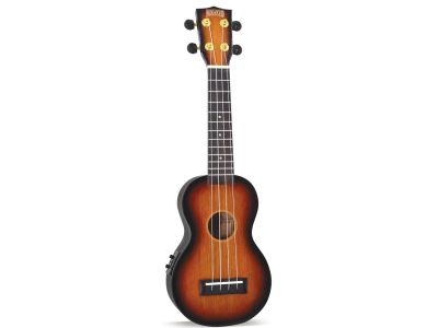 Ukulélé soprano electroacosutique MAHALO MJ1VT3TS Java Sunburst