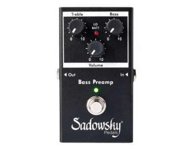 Pédale SADOWSKY SBP-2 Bass Preamp V2